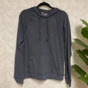 Public Opinion Navy Lightweight Hoodie